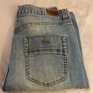 RSQ Seattle Skinny Tapered Distressed Jeans Size 36